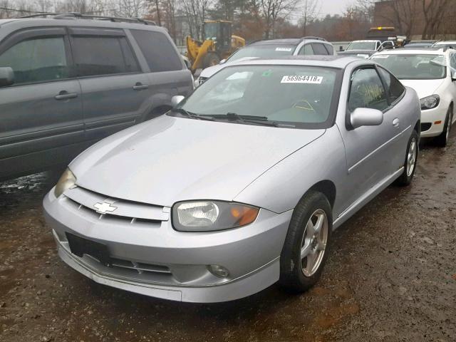 1G1JH12F447251369 - 2004 CHEVROLET CAVALIER L SILVER photo 2