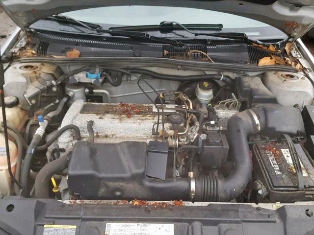 1G1JH12F447251369 - 2004 CHEVROLET CAVALIER L SILVER photo 7