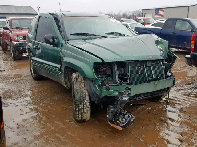 1J4G268S5XC655470 - 1999 JEEP GRAND CHER GREEN photo 1