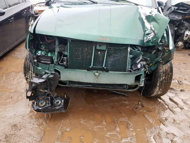 1J4G268S5XC655470 - 1999 JEEP GRAND CHER GREEN photo 7