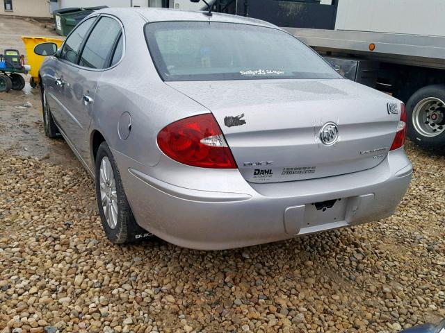 2G4WE587371120508 - 2007 BUICK LACROSSE C SILVER photo 3