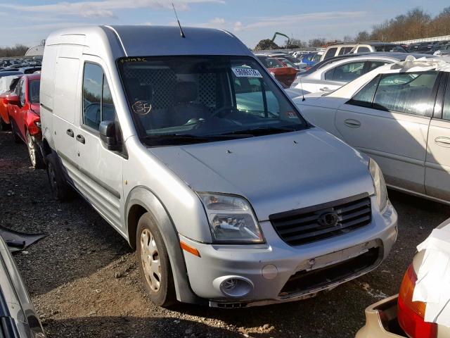 NM0LS7BN4DT138845 - 2013 FORD TRANSIT CO GREEN photo 1