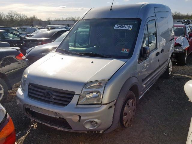 NM0LS7BN4DT138845 - 2013 FORD TRANSIT CO GREEN photo 2