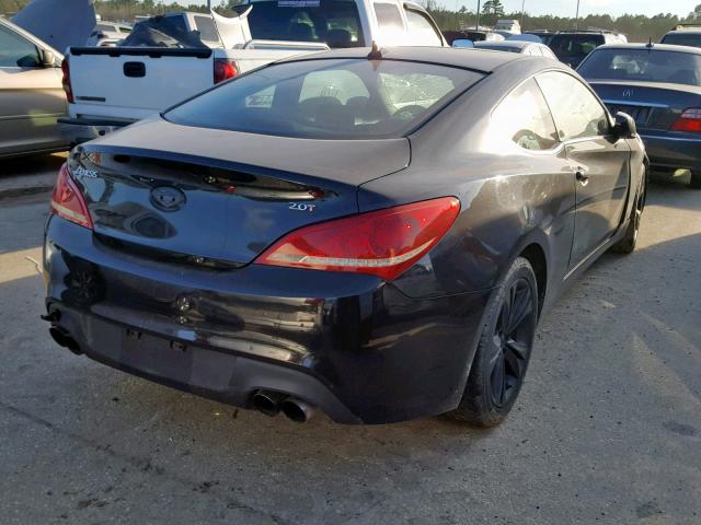 KMHHT6KD6BU059929 - 2011 HYUNDAI GENESIS CO BLACK photo 4