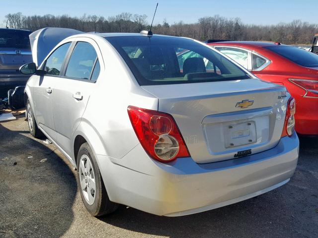 1G1JA5SHXG4120630 - 2016 CHEVROLET SONIC LS 银色 照片 3