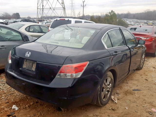 1HGCP25449A130114 - 2009 HONDA ACCORD LXP BLACK photo 4