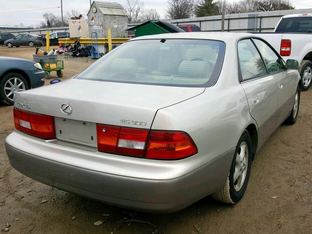 JT8BF22G3V0030144 - 1997 LEXUS ES 300 GOLD photo 4