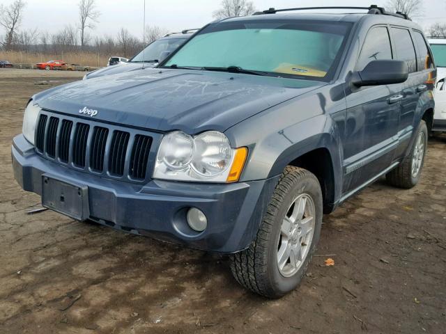 1J8GR48KX7C695509 - 2007 JEEP GRAND CHER BLUE photo 2