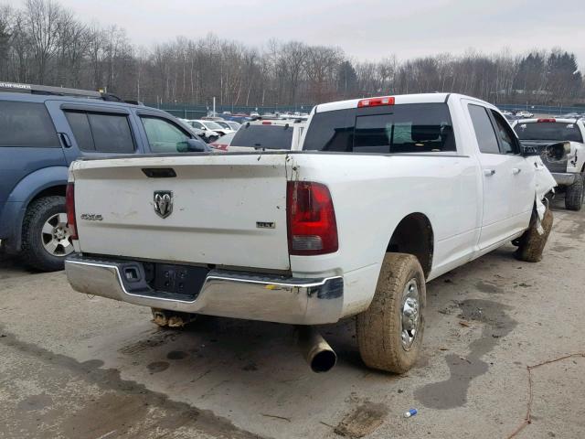 3C63D3HL2CG307940 - 2012 DODGE RAM 3500 S WHITE photo 4