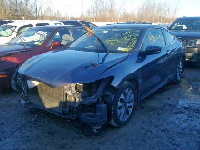 1HGCT1B34FA016255 - 2015 HONDA ACCORD LX- GRAY photo 2