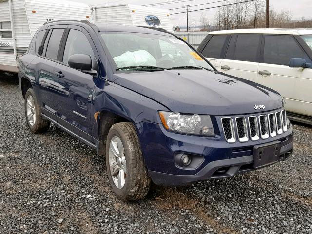 1C4NJDBB7GD522197 - 2016 JEEP COMPASS SP BLUE photo 1