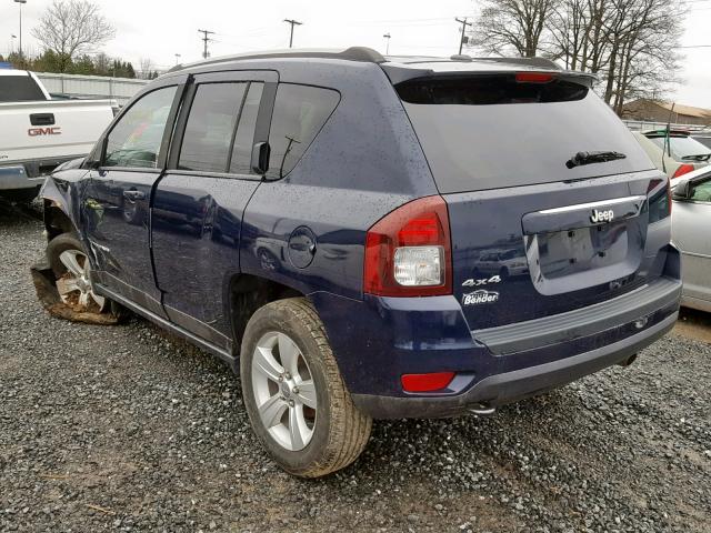 1C4NJDBB7GD522197 - 2016 JEEP COMPASS SP 蓝色 照片 3