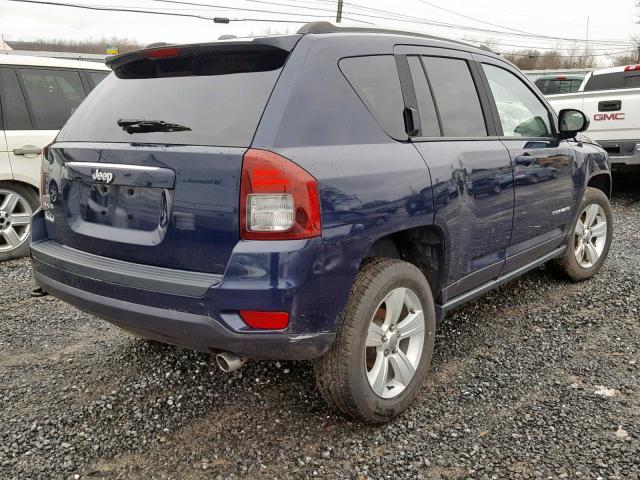 1C4NJDBB7GD522197 - 2016 JEEP COMPASS SP 蓝色 照片 4