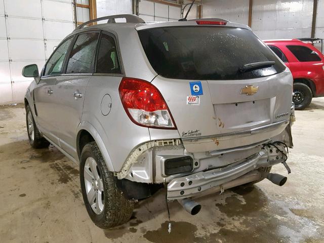 3GNAL3E50CS639274 - 2012 CHEVROLET CAPTIVA SP SILVER photo 3