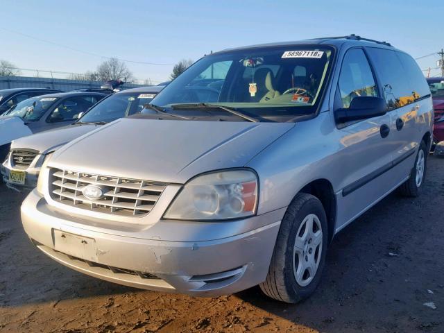 2FMZA51635BA29143 - 2005 FORD FREESTAR S SILVER photo 2