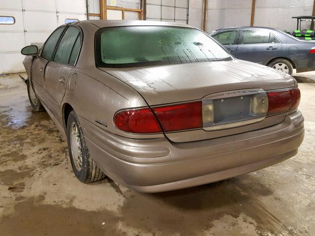 1G4HP54KXY4281702 - 2000 BUICK LESABRE CU BEIGE photo 3