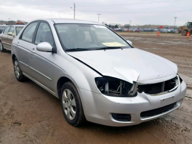 KNAFE221895603773 - 2009 KIA SPECTRA EX SILVER photo 1