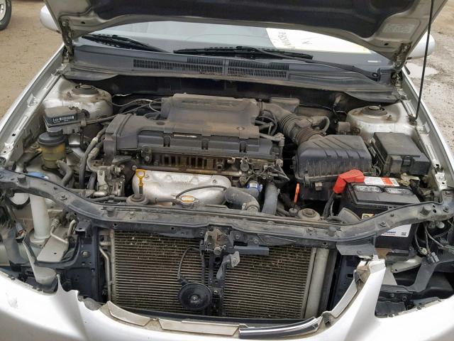 KNAFE221895603773 - 2009 KIA SPECTRA EX SILVER photo 7