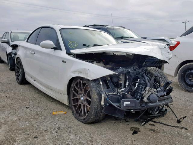 WBAUC73518VF22028 - 2008 BMW 135 I WHITE photo 1