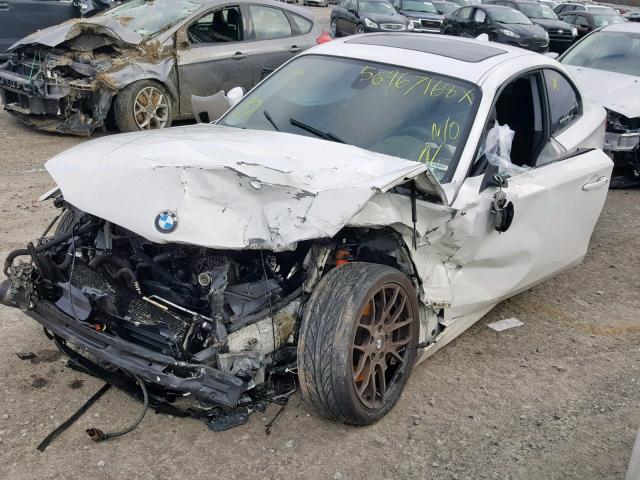 WBAUC73518VF22028 - 2008 BMW 135 I WHITE photo 2