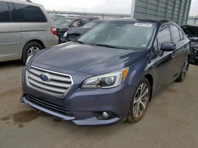 4S3BNEN67F3046470 - 2015 SUBARU LEGACY 3.6 GRAY photo 2