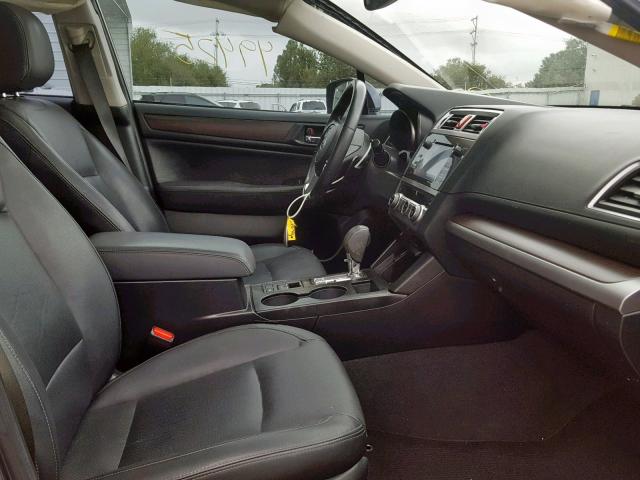 4S3BNEN67F3046470 - 2015 SUBARU LEGACY 3.6 GRAY photo 5