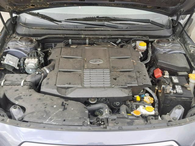 4S3BNEN67F3046470 - 2015 SUBARU LEGACY 3.6 GRAY photo 7