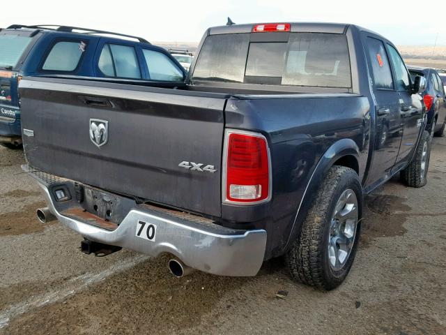 1C6RR7NT6HS777962 - 2017 RAM 1500 LARAM GRAY photo 4