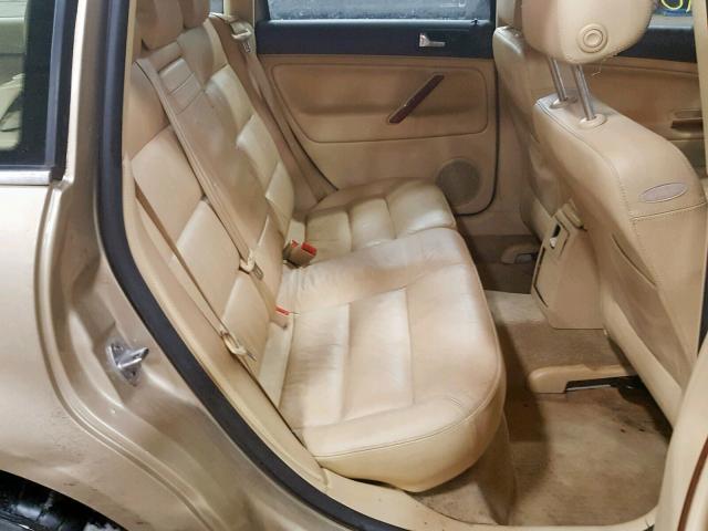 WVWYH63B52E330248 - 2002 VOLKSWAGEN PASSAT GLX 金色 照片 6