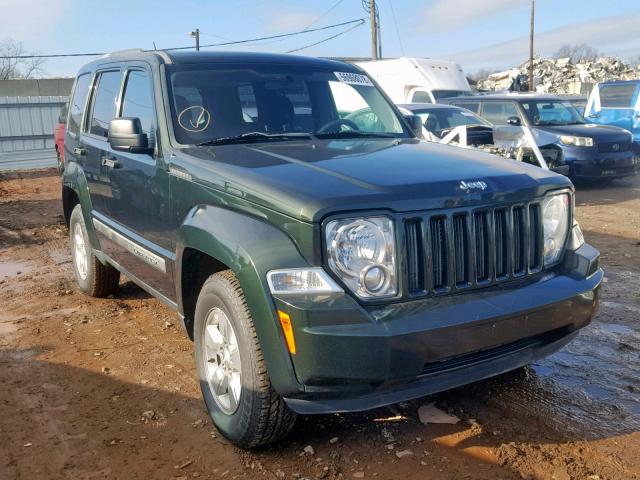 1J4PN2GK5BW515279 - 2011 JEEP LIBERTY SP GREEN photo 1