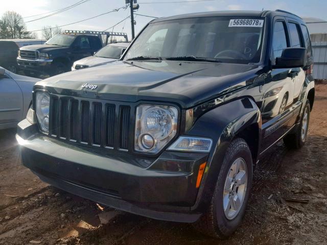 1J4PN2GK5BW515279 - 2011 JEEP LIBERTY SP GREEN photo 2