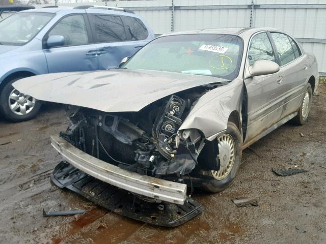 1G4HR54K9YU343195 - 2000 BUICK LESABRE LI TAN photo 2