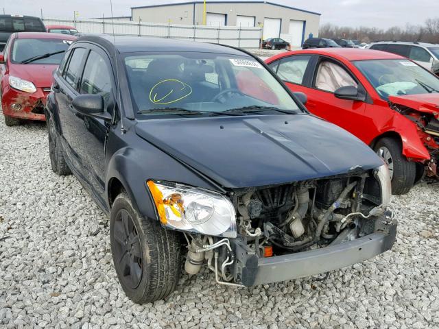 1B3HB48B67D542881 - 2007 DODGE CALIBER SX BLACK photo 1