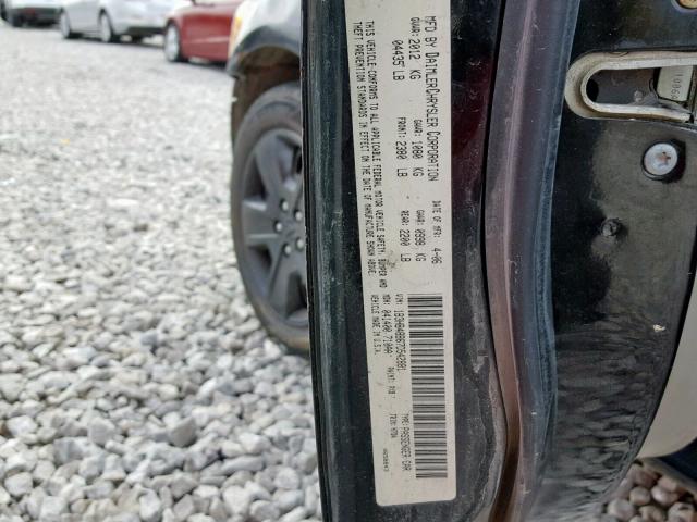 1B3HB48B67D542881 - 2007 DODGE CALIBER SX BLACK photo 10