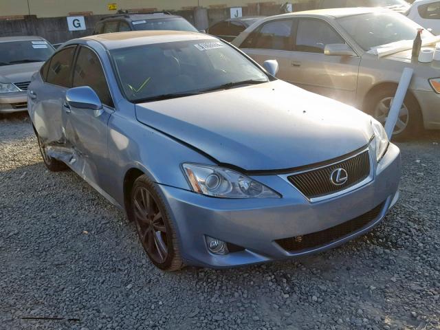 JTHBK262685075080 - 2008 LEXUS IS 250 BLUE photo 1