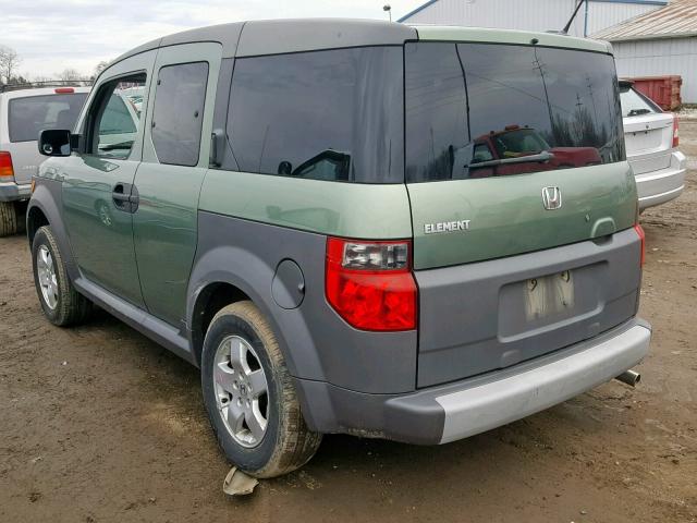 5J6YH17605L012032 - 2005 HONDA ELEMENT EX GREEN photo 3