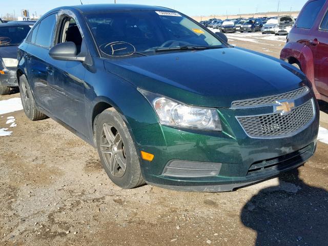 1G1PA5SH8E7450093 - 2014 CHEVROLET CRUZE LS GREEN photo 1