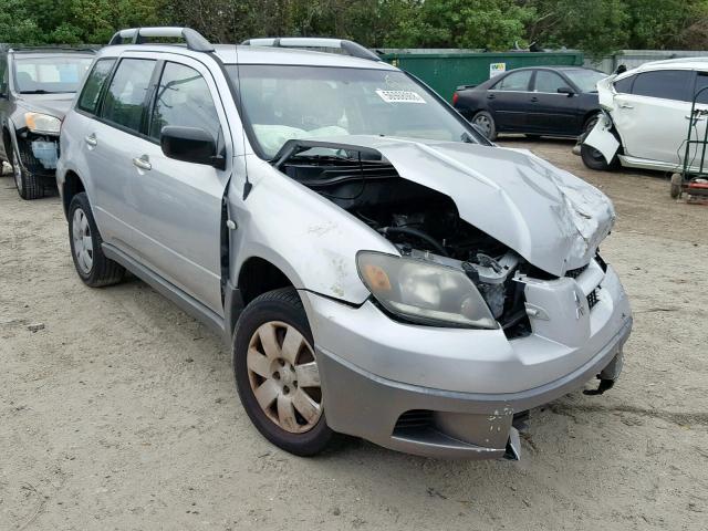 JA4LX31G13U116921 - 2003 MITSUBISHI OUTLANDER SILVER photo 1