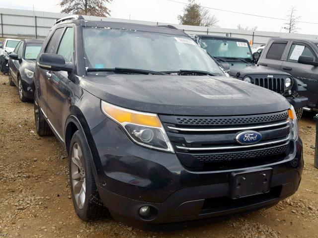 1FMHK8F88CGA79370 - 2012 FORD EXPLORER L BLACK photo 1