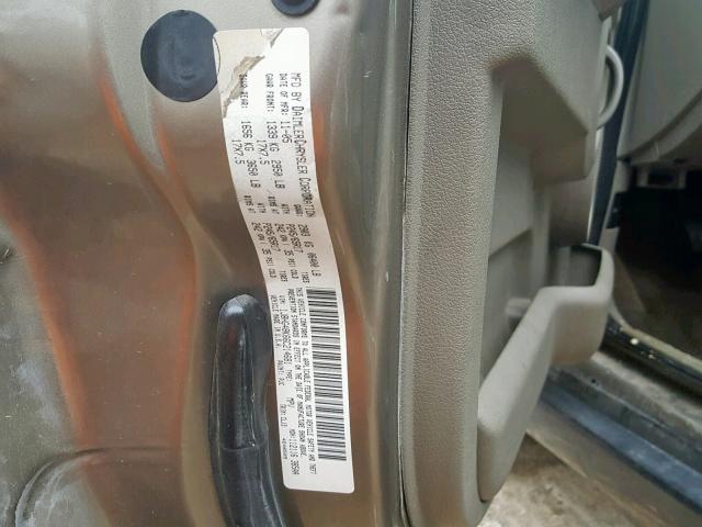 1J8HG48K66C214681 - 2006 JEEP COMMANDER Qəhvəyi foto 10