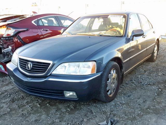 JH4KA96664C005230 - 2004 ACURA 3.5RL GRAY photo 2