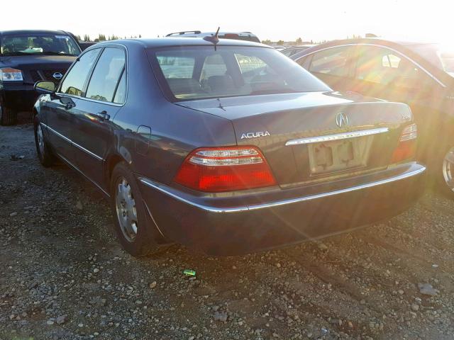 JH4KA96664C005230 - 2004 ACURA 3.5RL GRAY photo 3