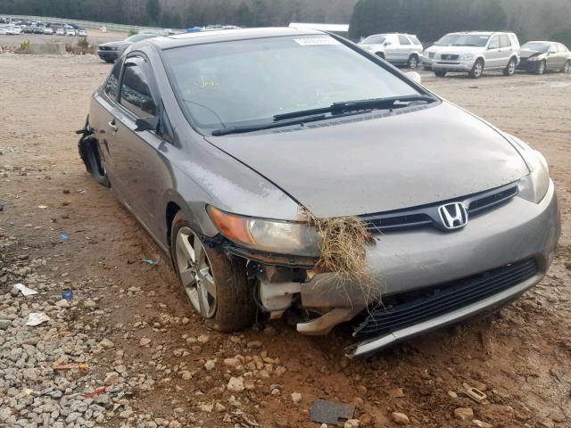 2HGFG12808H542058 - 2008 HONDA CIVIC EX SILVER photo 1