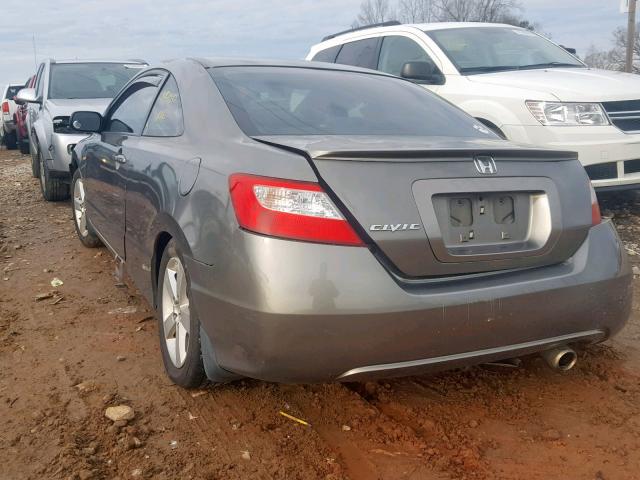 2HGFG12808H542058 - 2008 HONDA CIVIC EX SILVER photo 3