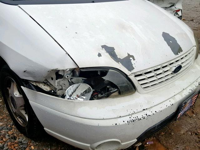 2FMZA51413BA69510 - 2003 FORD WINDSTAR L WHITE photo 9