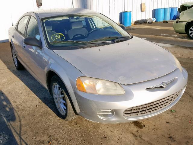 1C3EL46X13N598992 - 2003 CHRYSLER SEBRING LX SILVER photo 1