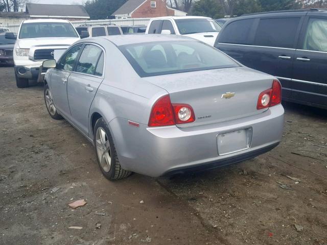 1G1ZA5EB9AF113190 - 2010 CHEVROLET MALIBU LS 银色 照片 3
