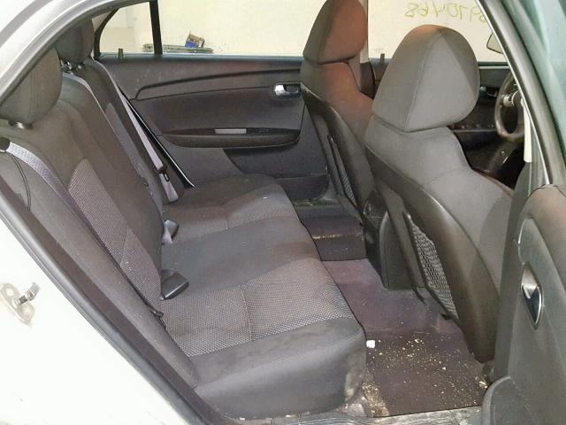 1G1ZC5E08AF151521 - 2010 CHEVROLET MALIBU 1LT SILVER photo 6