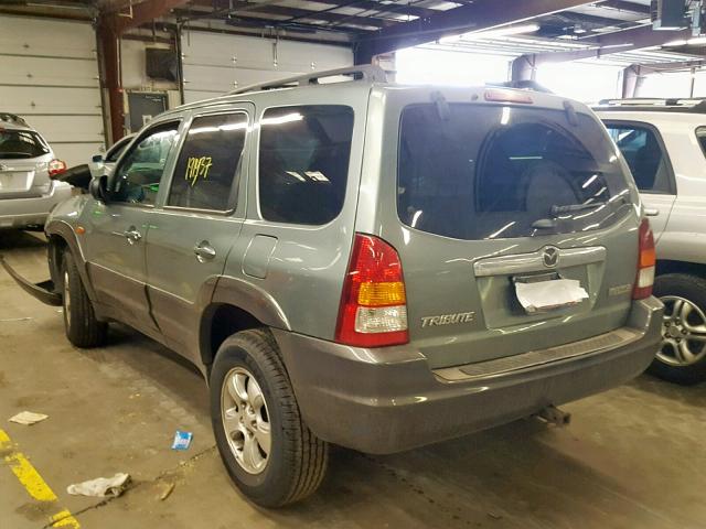 4F2CZ96153KM50405 - 2003 MAZDA TRIBUTE ES 绿色 照片 3