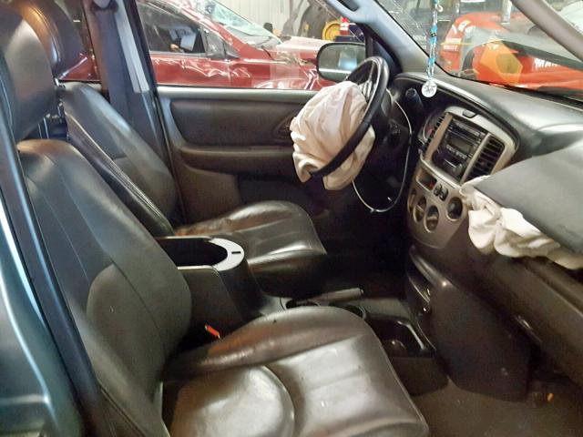 4F2CZ96153KM50405 - 2003 MAZDA TRIBUTE ES 绿色 照片 5